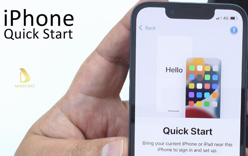 Chuyển Dữ Liệu iPhone bằng Quick Start