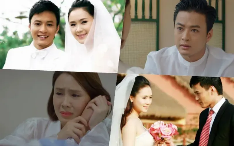 Hồng Diễm trong phim Cầu Vòng Tình Yêu