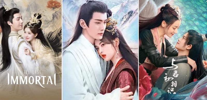 Poster hoặc cảnh quay tiêu biểu từ một bộ phim Hoa Ngữ nổi tiếng về tình yêu định mệnh, làm nổi bật chủ đề định mệnh đời anh