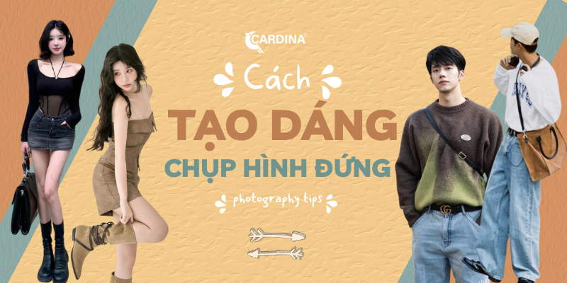 Cach tao dang chup anh khi dung voi tay chong hong va chan bat cheo giup ton dang tu nhien va tu tin