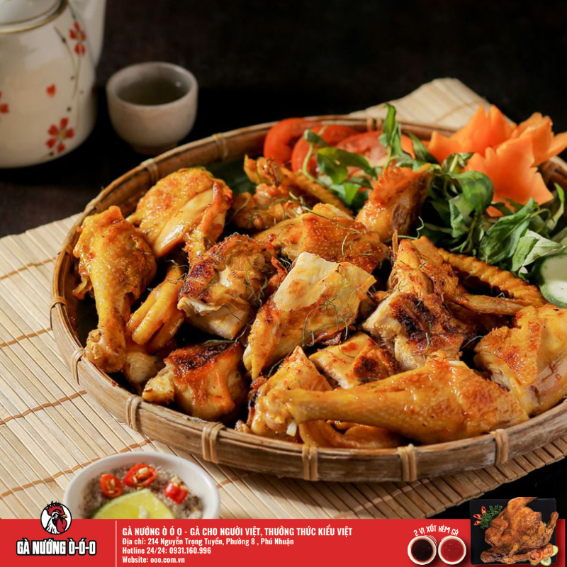 Gà Nướng Muối Ớt Hấp Dẫn