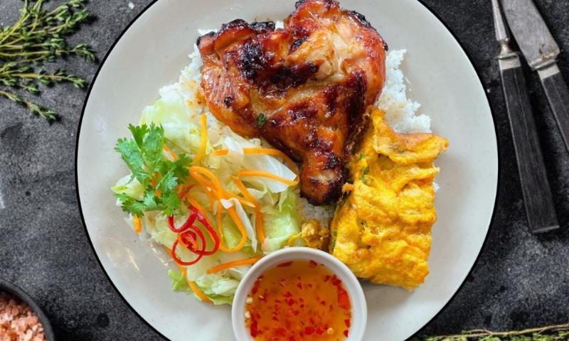 Gà nướng thơm lừng
