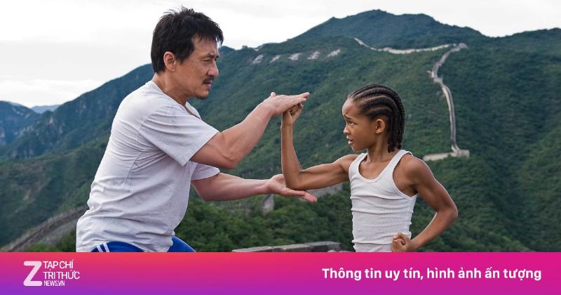 Vu Vinh Quang trong vai Sư phụ Lý, thầy dạy võ tàn nhẫn trong dàn diễn viên Karate Kid 2010
