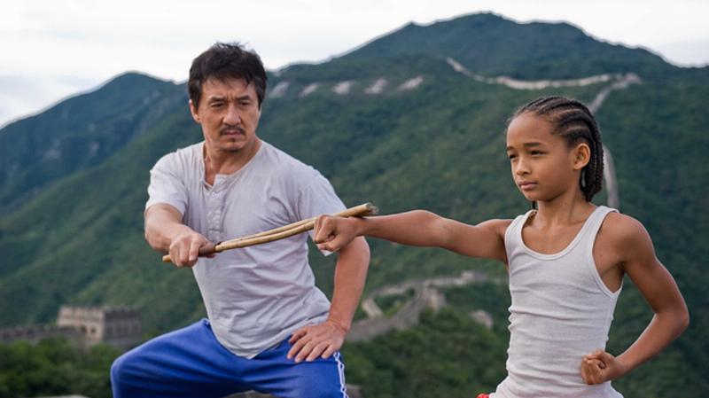 Vương Chấn Ngụy trong vai Trình, đối thủ chính của Dre trong dàn diễn viên Karate Kid 2010