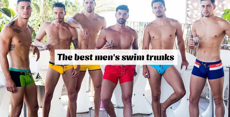 Các kiểu quần bơi nam phổ biến hiện nay, bao gồm briefs, trunks, square-leg, jammers và boardshorts