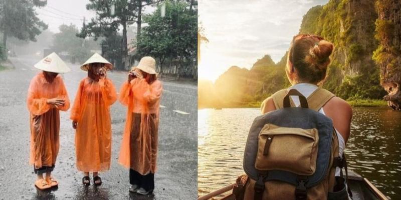 Du lịch Hồ Tràm mùa mưa cần lưu ý theo dõi dự báo thời tiết và chuẩn bị đồ dùng.