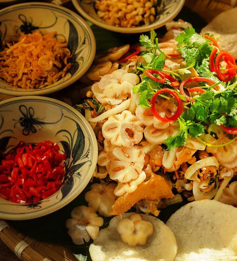 Mùa măng cụt non là thời điểm lý tưởng nhất để làm và thưởng thức gỏi gà măng cụt Bình Dương