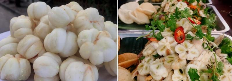 Cách thưởng thức gỏi gà măng cụt Bình Dương ngon nhất kèm bánh phồng tôm