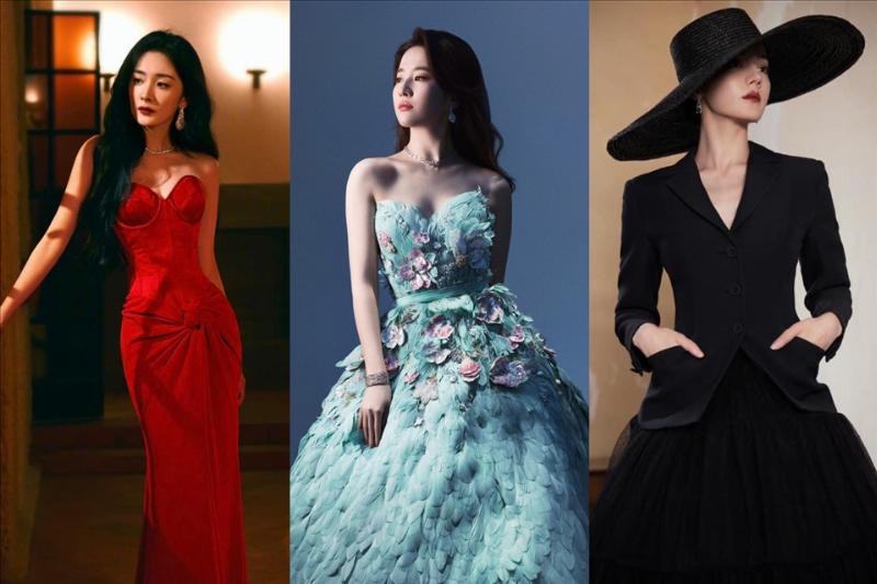 Vương Sở Nhiên lộng lẫy trên thảm đỏ sự kiện giải trí